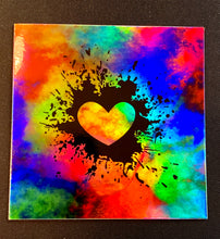 Load image into Gallery viewer, Love Supernova Holographic Sticker *Almost Gone!*