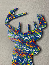 Load image into Gallery viewer, Painted Wooden Stags