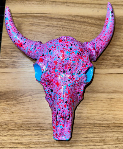 Sweet Tarts - Painted Resin Skull