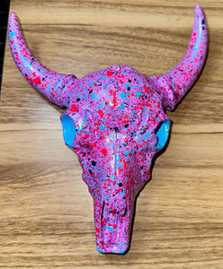 Sweet Tarts - Painted Resin Skull