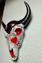Load image into Gallery viewer, Maverick - Painted Resin Skull
