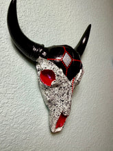 Load image into Gallery viewer, Maverick - Painted Resin Skull
