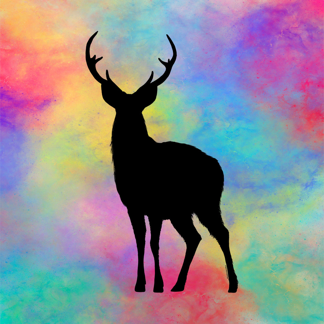 Ethereal Stag (full) - Fine Art Print