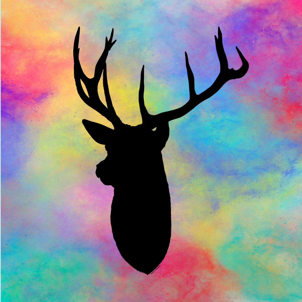 Ethereal Stag (bust) - Fine Art Print