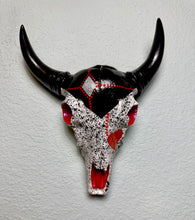 Load image into Gallery viewer, Maverick - Painted Resin Skull