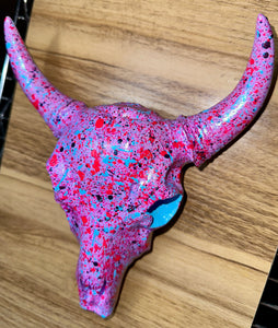 Sweet Tarts - Painted Resin Skull