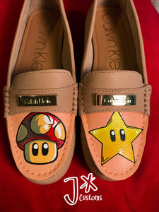 Custom Women's Handpainted Shoes - $175 and Up