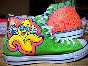Custom Handpainted Shoes - Pricing Varies